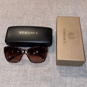 Versace tortoise Sunglasses
